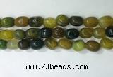 CNG8217 15.5 inches 12*16mm nuggets agate beads wholesale