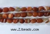 CNG8269 15.5 inches 13*18mm nuggets striped agate beads wholesale