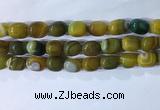 CNG8276 15.5 inches 13*18mm nuggets striped agate beads wholesale