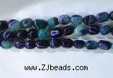 CNG8283 15.5 inches 13*18mm nuggets striped agate beads wholesale
