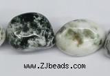 CNG83 15.5 inches 15*20mm - 20*35mm nuggets tree agate beads