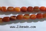 CNG8314 15.5 inches 15*20mm nuggets striped agate beads wholesale