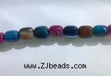 CNG8320 15.5 inches 15*20mm nuggets striped agate beads wholesale