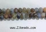 CNG8387 15.5 inches 12*16mm nuggets striped agate beads wholesale