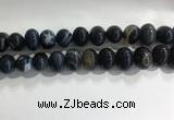 CNG8390 15.5 inches 12*16mm nuggets striped agate beads wholesale