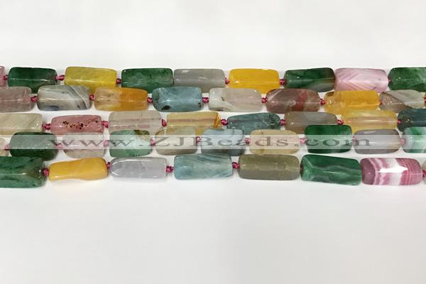 CNG8398 15.5 inches 8*18mm - 10*25mm freeform agate beads