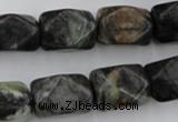 CNG840 15.5 inches 13*18mm faceted nuggets picasso jasper beads