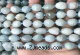 CNG8510 15.5 inches 10*12mm - 11*15mm faceted nuggets aquamarine beads