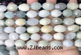 CNG8513 15.5 inches 10*12mm - 11*16mm faceted nuggets aquamarine beads