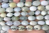 CNG8514 15.5 inches 12*14mm - 13*18mm faceted nuggets aquamarine beads