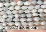 CNG8530 15.5 inches 8*9mm - 9*11mm faceted nuggets moonstone beads