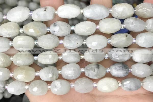 CNG8531 15.5 inches 9*12mm - 10*14mm faceted nuggets aquamarine beads