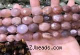 CNG8570 12*16mm - 15*20mm faceted nuggets moonstone beads