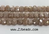 CNG8616 10*13mm - 12*16mm faceted freeform moonstone beads