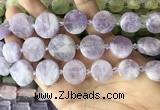 CNG8655 15.5 inches 10mm - 20mm freeform lavender amethyst beads