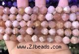 CNG8742 15.5 inches 8mm faceted nuggets moonstone gemstone beads