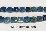 CNG8790 16*17mm - 18*19mm faceted nuggets chrysanthemum agate  beads