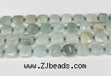 CNG8815 15.5 inches 16mm - 20mm faceted freeform amazonite beads