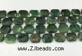 CNG8823 15.5 inches 16mm - 20mm faceted freeform african jade beads