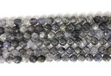 CNG9059 15.5 inches 8mm faceted nuggets iolite gemstone beads