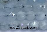 CNG9101 15 inches 4mm faceted nuggets aquamarine beads