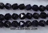 CNG926 15 inches 8mm faceted nuggets amethyst gemstone beads