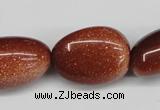 CNG96 15.5 inches 12*18mm - 20*30mm nuggets goldstone gemstone beads