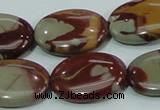 CNJ07 15.5 inches 18*25mm oval natural noreena jasper beads