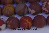 CNJ304 15.5 inches 12mm round matte noreena jasper beads wholesale