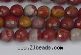 CNJ309 15.5 inches 6mm faceted round noreena jasper beads