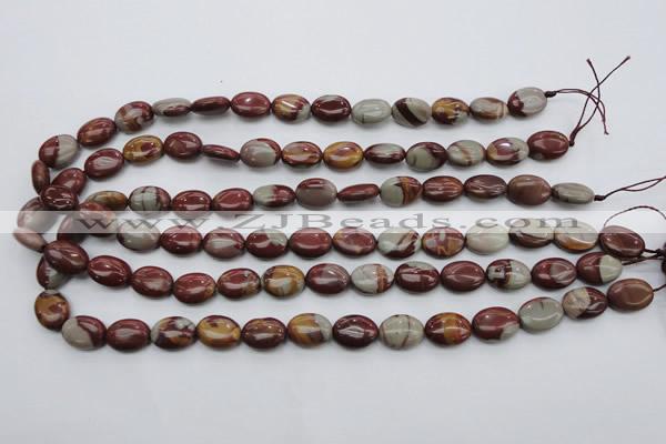 CNJ75 15.5 inches 10*14mm oval noreena jasper beads wholesale