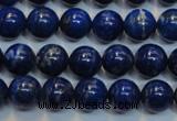 CNL1051 15.5 inches 7.5mm - 8mm round B+ grade natural lapis lazuli beads