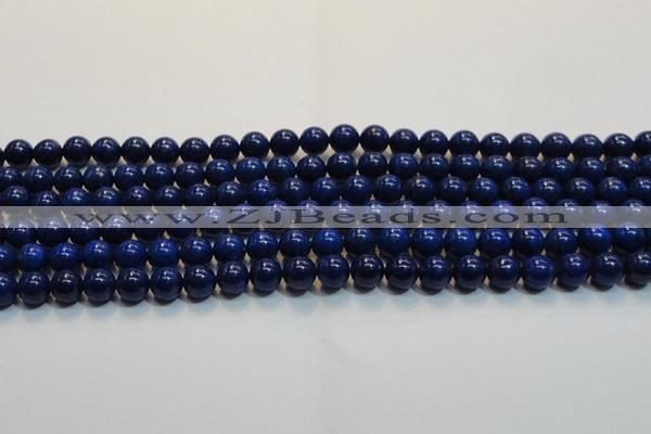 CNL1054 15.5 inches 7.5mm - 8mm round A+ grade natural lapis lazuli beads