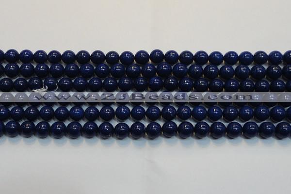 CNL1055 15.5 inches 7.5mm - 8mm round AA grade natural lapis lazuli beads
