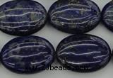 CNL1122 15.5 inches 18*25mm oval lapis lazuli gemstone beads