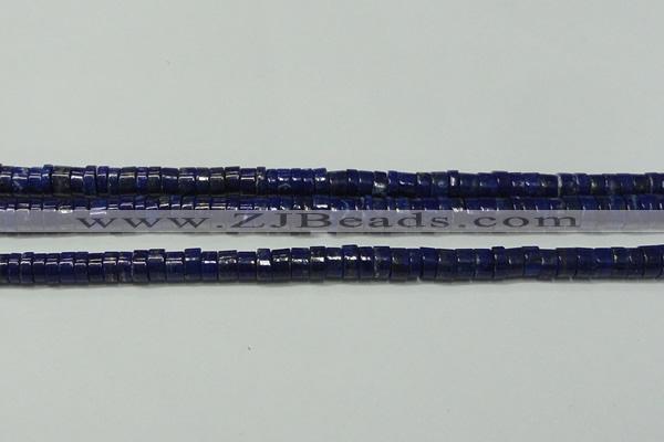 CNL1267 15.5 inches 5*8mm tyre natural lapis lazuli beads