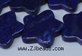 CNL1287 15.5 inches 28mm star natural lapis lazuli beads