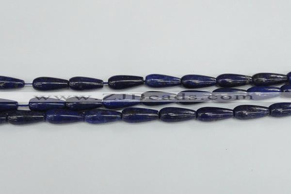 CNL1512 15.5 inches 8*22mm teardrop lapis lazuli beads wholesale