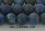 CNL1653 15.5 inches 10mm round matte lapis lazuli beads wholesale