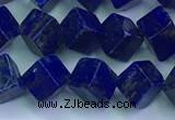 CNL1670 15.5 inches 7*7mm cube lapis lazuli gemstone beads