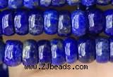 CNL1692 15.5 inches 2.5*5mm - 4*6mm rondelle lapis lazuli beads