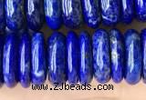 CNL1698 15.5 inches 3*10mm - 4*10mm rondelle lapis lazuli beads