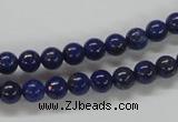 CNL205 15.5 inches 6mm round natural lapis lazuli beads wholesale