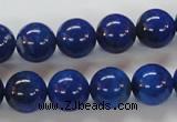 CNL225 15.5 inches 12mm round A- grade natural lapis lazuli beads