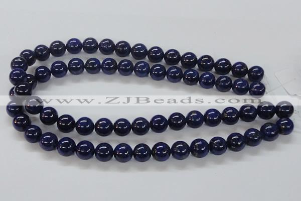 CNL226 15.5 inches 12mm round AAA grade natural lapis lazuli beads