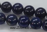 CNL232 15.5 inches 14mm round natural lapis lazuli beads wholesale