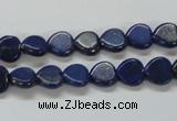 CNL242 15.5 inches 8*8mm heart natural lapis lazuli beads wholesale