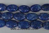 CNL480 15.5 inches 9*13mm oval natural lapis lazuli gemstone beads
