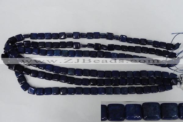 CNL510 15.5 inches 8*8mm square natural lapis lazuli gemstone beads