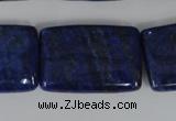 CNL537 15.5 inches 20*30mm rectangle natural lapis lazuli gemstone beads